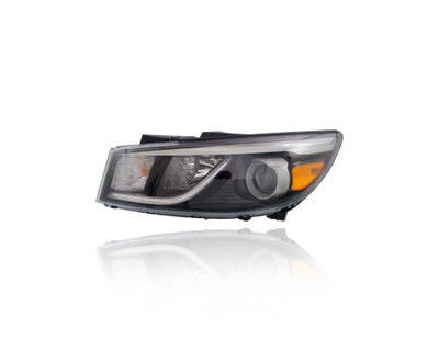 Headlight Assembly - Compatible/Replacement for '15-18 Kia Sedona LX/EX-Only - Halogen With LED Daytime Running Lamp, String Accents - Left Hand - Driver - 92101A9120 Headlight Assembly - Compatible/Replacement for '15-18 Kia Sedona LX/EX-Only - Halogen With LED Daytime Running Lamp, String Accents - Left Hand - Driver - 92101A9120