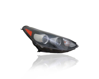 Headlight Assembly - Compatible/Replacement for '17-22 Kia Sportage FWD (Exclude SX Turbo) - Halogen With LED Daytime Running Lamp - Right Hand - Passenger - CAPA - 92102D9111