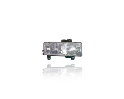 Headlight Assembly - Compatible/Replacement for '96-02 Chevrolet Express/GMC Savana - Composition, Halogen - Right Hand - Passenger - 16522160