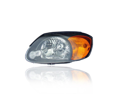 Headlight Assembly - Compatible/Replacement for '03-05 Hyundai Accent Sedan, 03-06 Hatchback - Halogen - Left Hand - Driver - 9210125550 Headlight Assembly - Compatible/Replacement for '03-05 Hyundai Accent Sedan, 03-06 Hatchback - Halogen - Left Hand - Driver - 9210125550