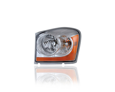 Headlight Assembly - Compatible/Replacement for '06-06 Dodge Durango - Halogen - Left Hand - Driver - 55077721AE Headlight Assembly - Compatible/Replacement for '06-06 Dodge Durango - Halogen - Left Hand - Driver - 55077721AE