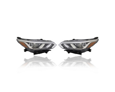 Headlight Assembly - Compatible/Replacement for '20-23 Nissan Sentra S/SV - Halogen - Pair, Left Driver + Right Passenger Set - CAPA - 260106LB0A, 260606LB0A Headlight Assembly - Compatible/Replacement for '20-23 Nissan Sentra S/SV - Halogen - Pair, Left Driver + Right Passenger Set - CAPA - 260106LB0A, 260606LB0A