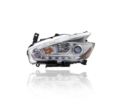 Headlight Assembly - Compatible/Replacement for '15-16 Nissan Murano S/SV/SL-Only - Halogen - Left Hand - Driver - CAPA - 260105AA9A Headlight Assembly - Compatible/Replacement for '15-16 Nissan Murano S/SV/SL-Only - Halogen - Left Hand - Driver - CAPA - 260105AA9A