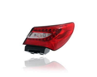 Tail Light Assembly - Compatible/Replacement for '11-14 Chrysler 200 Sedan - Right Hand - Passenger - CAPA - 5182524AE