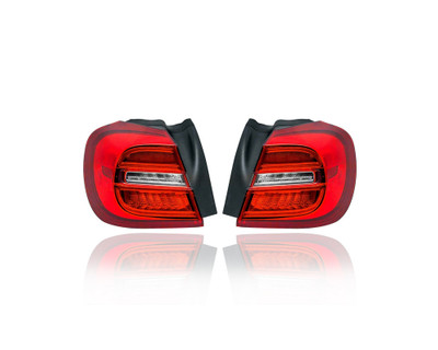 Tail Light Assembly - Compatible/Replacement for '15-17 Mercedes-Benz GLA 250/45 AMG - LED, Outer On Quarter Panel - Pair, Left Driver + Right Passenger Set - CAPA - 1569062258, 1569062158 Tail Light Assembly - Compatible/Replacement for '15-17 Mercedes-Benz GLA 250/45 AMG - LED, Outer On Quarter Panel - Pair, Left Driver + Right Passenger Set - CAPA - 1569062258, 1569062158