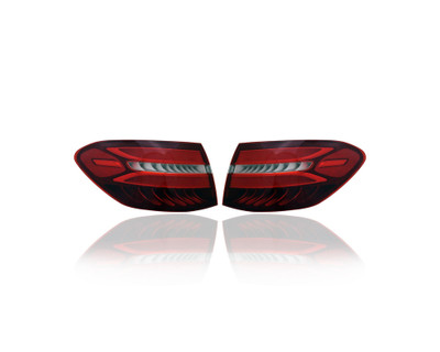 Tail Light Assembly - Compatible/Replacement for '16-19 Mercedes-Benz GLC 300, 17-19 43-AMG - Outer On Body With LED - Pair, Left Driver + Right Passenger Set - 2539061200, 253906110064 Tail Light Assembly - Compatible/Replacement for '16-19 Mercedes-Benz GLC 300, 17-19 43-AMG - Outer On Body With LED - Pair, Left Driver + Right Passenger Set - 2539061200, 253906110064