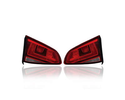 Tail Light Assembly - Compatible/Replacement for '15-15 VW Volkswagen Golf/GTI, 15-19 Golf-R, 15-16 E-Golf - On Liftgate, Halogen Without LED - Pair Set - 5G0945094AE, 5G0945093AF Tail Light Assembly - Compatible/Replacement for '15-15 VW Volkswagen Golf/GTI, 15-19 Golf-R, 15-16 E-Golf - On Liftgate, Halogen Without LED - Pair Set - 5G0945094AE, 5G0945093AF