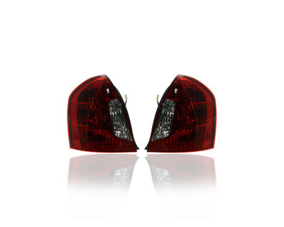 Tail Light Assembly - Compatible/Replacement for '06-11 Hyundai Accent Sedan - Halogen - Pair, Left Driver + Right Passenger Set - 924021E010, 924011E010 Tail Light Assembly - Compatible/Replacement for '06-11 Hyundai Accent Sedan - Halogen - Pair, Left Driver + Right Passenger Set - 924021E010, 924011E010