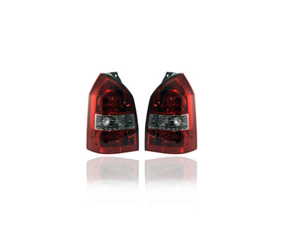 Tail Light Assembly - Compatible/Replacement for '05-09 Hyundai Tucson - Halogen - Pair, Left Driver + Right Passenger Set - CAPA - 924022E050, 924012E050 Tail Light Assembly - Compatible/Replacement for '05-09 Hyundai Tucson - Halogen - Pair, Left Driver + Right Passenger Set - CAPA - 924022E050, 924012E050
