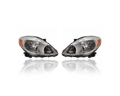 Headlight Assembly For NI2503207; NI2502207 12-14 Nissan Versa-Sedan - Pair Left and Right Set, CAPA Headlight Assembly For NI2503207; NI2502207 12-14 Nissan Versa-Sedan - Pair Left and Right Set, CAPA