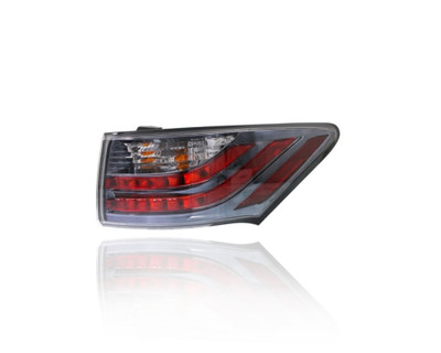 Tail Light Assembly - Compatible/Replacement for '11-13 Lexus CT200h - On Body, Halogen - Right Hand - Passenger - CAPA - 8155176010