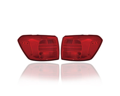 Tail Light Assembly - Compatible/Replacement for '16-18 Kia Sedona SX/Limited-Only - LED, Outer On Body - Pair, Left Driver + Right Passenger Set - CAPA - 92402A9520, 92401A9520