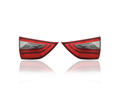 Tail Light Assembly - Compatible/Replacement for '20-20 Toyota Sienna L/LE/XLE/Limited - Halogen, Inner On Liftgate Red Black Trim - Pair, Left Driver + Right Passenger Set - 8158008031, 8159008031 Tail Light Assembly - Compatible/Replacement for '20-20 Toyota Sienna L/LE/XLE/Limited - Halogen, Inner On Liftgate Red Black Trim - Pair, Left Driver + Right Passenger Set - 8158008031, 8159008031