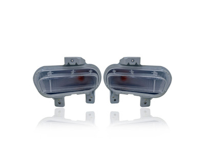 Turn Signal - Parking Light Assembly - Compatible/Replacement for '19-21 Jeep Renegade Sport/Latitude/Altitude/High Altitude - Front - Pair Set - CAPA - 68439334AA, 68439336AA Turn Signal - Parking Light Assembly - Compatible/Replacement for '19-21 Jeep Renegade Sport/Latitude/Altitude/High Altitude - Front - Pair Set - CAPA - 68439334AA, 68439336AA