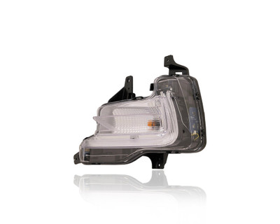Turn Signal Light Assembly - Compatible/Replacement for '18-21 Buick Enclave - Front, LED - Left Hand - Driver - 84444302 Turn Signal Light Assembly - Compatible/Replacement for '18-21 Buick Enclave - Front, LED - Left Hand - Driver - 84444302