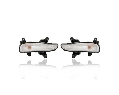 Turn Signal Light Assembly - Compatible/Replacement for '19-20 Kia Optima (Exclude SX) On Bumper - Pair, Left Driver + Right Passenger Set - CAPA - 92304D5500, 92303D5500 Turn Signal Light Assembly - Compatible/Replacement for '19-20 Kia Optima (Exclude SX) On Bumper - Pair, Left Driver + Right Passenger Set - CAPA - 92304D5500, 92303D5500