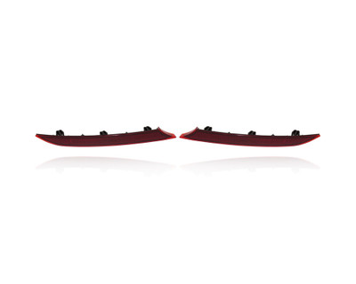 Bumper Reflector - Compatible/Replacement for '19-22 BMW 3-Series/330i/m340i Sedan M-Sport - Rear - Pair, Left Driver + Right Passenger Set - 63148074230, 63148074229 Bumper Reflector - Compatible/Replacement for '19-22 BMW 3-Series/330i/m340i Sedan M-Sport - Rear - Pair, Left Driver + Right Passenger Set - 63148074230, 63148074229