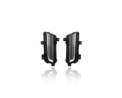 Daytime Running Light - Compatible/Replacement for '14-19 Cadillac CTS Sedan, 16-19 CTS-V Sedan - LED - Pair, Left Driver + Right Passenger Set - 20896556, 20896557 - CAPA Daytime Running Light - Compatible/Replacement for '14-19 Cadillac CTS Sedan, 16-19 CTS-V Sedan - LED - Pair, Left Driver + Right Passenger Set - 20896556, 20896557 - CAPA