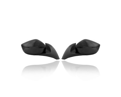 Door Mirror - Compatible/Replacement for '18-19 Nissan Leaf - Powered, Non-Heated Without Around View Monitor & Blind Spot, Matte Black - Pair, Set - 963015SA0A, 963025SA0A Door Mirror - Compatible/Replacement for '18-19 Nissan Leaf - Powered, Non-Heated Without Around View Monitor & Blind Spot, Matte Black - Pair, Set - 963015SA0A, 963025SA0A