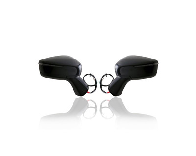 Door Mirror - Compatible/Replacement for '15-19 Nissan Versa Note Hatchback SR - Powered, Non-Heated With Signal, Without Camera, Unpainted - Pair, Set - 963019MB2A, 963029MB2A Door Mirror - Compatible/Replacement for '15-19 Nissan Versa Note Hatchback SR - Powered, Non-Heated With Signal, Without Camera, Unpainted - Pair, Set - 963019MB2A, 963029MB2A