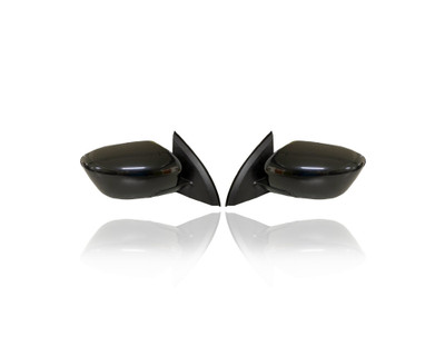 Door Mirror - Compatible/Replacement for '17-19 Nissan Rogue Sport/Qashqai S - Powered, Non-Heated Without Signal & Camera, Unpainted - Pair, Left Driver + Right Passenger Set - 963016MA3A, 963026MA3A Door Mirror - Compatible/Replacement for '17-19 Nissan Rogue Sport/Qashqai S - Powered, Non-Heated Without Signal & Camera, Unpainted - Pair, Left Driver + Right Passenger Set - 963016MA3A, 963026MA3A