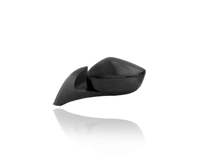 Door Mirror - Compatible/Replacement for '18-22 Nissan Leaf - Powered, Non-Heated Without Around View Monitor & Blind Spot, Matte Black - Left Hand - Driver - 963025SA0A