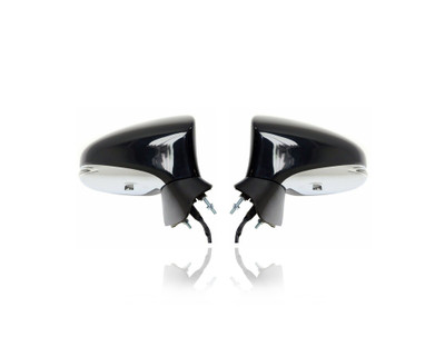 Door Mirror - Compatible/Replacement for '13-16 Lexus LS460/600h - Powered, Heated With Signal/Puddle Lamp & Memory, Without Sensor, Unpainted - Pair, Set - 8791050690C0, 8794050640C0 Door Mirror - Compatible/Replacement for '13-16 Lexus LS460/600h - Powered, Heated With Signal/Puddle Lamp & Memory, Without Sensor, Unpainted - Pair, Set - 8791050690C0, 8794050640C0