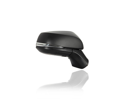 Door Mirror - Compatible/Replacement for '19-22 Toyota RAV4/Hybrid Limited (Japan Built) - Heated With Signal/Puddle Lamp & Blind Spot, Without Camera, Textured - Right Hand - Passenger - 8791042E5