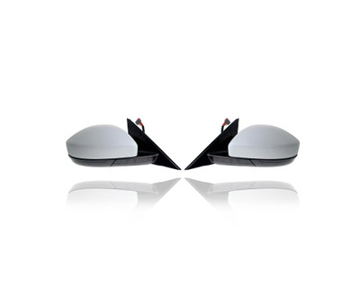 Door Mirror - Compatible/Replacement for '17-19 Jaguar F-Pace - Powered, Heated With Signal, Without Blind Spot, Manual-Folding, Unpainted - Pair, Left Driver + Right Passenger Set - T4A5583, T4A5587 Door Mirror - Compatible/Replacement for '17-19 Jaguar F-Pace - Powered, Heated With Signal, Without Blind Spot, Manual-Folding, Unpainted - Pair, Left Driver + Right Passenger Set - T4A5583, T4A5587