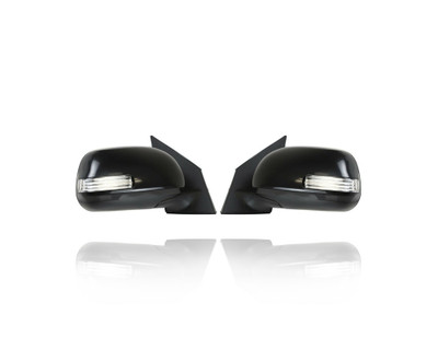 Door Mirror - Compatible/Replacement for '09-12 Toyota RAV4 Sport/Limited (North American Built) - Powered, Heated With Signal, Unpainted Smooth - Pair, Set - 879080R020, 879090R020 Door Mirror - Compatible/Replacement for '09-12 Toyota RAV4 Sport/Limited (North American Built) - Powered, Heated With Signal, Unpainted Smooth - Pair, Set - 879080R020, 879090R020