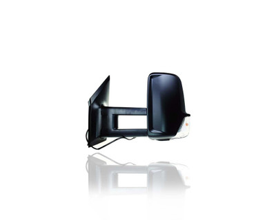Door Mirror - Compatible/Replacement for '07-09 Dodge Sprinter 2500/3500 Extended - Manual With Signal, Tow-Type, Textured Black - Left Hand - Driver - 68009975AA Door Mirror - Compatible/Replacement for '07-09 Dodge Sprinter 2500/3500 Extended - Manual With Signal, Tow-Type, Textured Black - Left Hand - Driver - 68009975AA