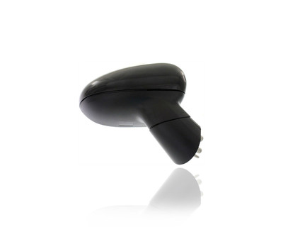 Door Mirror - Compatible/Replacement for '12-13 Kia Rio/Rio5 Sedan/Hatchback LX/EX-Only - Powered, Manual-Folding, Heated, Unpainted Without Signal - Right Hand - Passenger - 876201W140