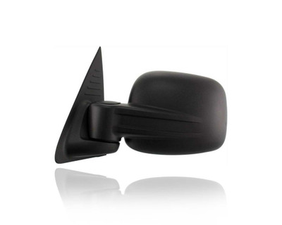 Door Mirror - Compatible/Replacement for '02-07 Jeep Liberty - Manual Folding - Left Hand - Driver - 55155837AH