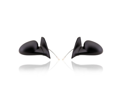 Door Mirror - Compatible/Replacement for '97-02 Ford Escort Tracer - Powered, Black - Pair, Left Driver + Right Passenger Set - F7CZ17682BA, F7CZ17682DA Door Mirror - Compatible/Replacement for '97-02 Ford Escort Tracer - Powered, Black - Pair, Left Driver + Right Passenger Set - F7CZ17682BA, F7CZ17682DA