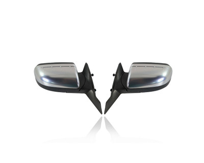 Door Mirror - Compatible/Replacement for '08-09 Mercury Sable - Powered, Heated Without Memory, Silver - Pair, Left Driver + Right Passenger Set - 8G1Z17682F, 8G1Z17683F Door Mirror - Compatible/Replacement for '08-09 Mercury Sable - Powered, Heated Without Memory, Silver - Pair, Left Driver + Right Passenger Set - 8G1Z17682F, 8G1Z17683F