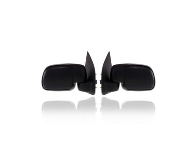 Door Mirror - Compatible/Replacement for '08-10 Ford F-250/350 Super-Duty - Powered, Without Signal, Paddle Type, Foldable Black - Pair, Left Driver + Right Passenger Set - 7C3Z17682HA, 7C3Z17683HA Door Mirror - Compatible/Replacement for '08-10 Ford F-250/350 Super-Duty - Powered, Without Signal, Paddle Type, Foldable Black - Pair, Left Driver + Right Passenger Set - 7C3Z17682HA, 7C3Z17683HA
