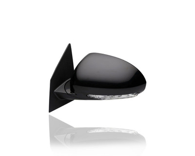 Door Mirror - Compatible/Replacement for '13-17 Buick Enclave - Powered, Heated, Manual-Folding With Memory/Signal/Blind Spot, Unpainted - Left Hand - Driver - 22823953