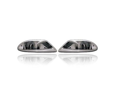 Fog Light - Compatible/Replacement for '98-05 Mercedes-Benz M-Class - Rectangle, Halogen - Pair, Left Driver + Right Passenger Set - 1638200428, 1638200328 Fog Light - Compatible/Replacement for '98-05 Mercedes-Benz M-Class - Rectangle, Halogen - Pair, Left Driver + Right Passenger Set - 1638200428, 1638200328