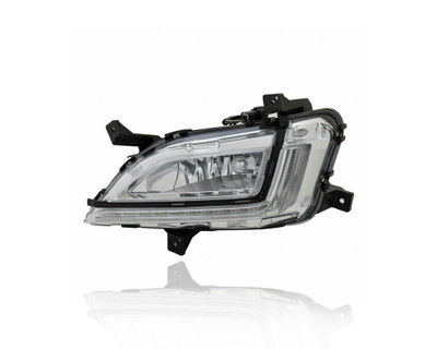 Fog Light - Compatible/Replacement for '19-21 Hyundai Tucson - LED Daytime Running Lamp - Left Hand - Driver - 92201D3600 - CAPA