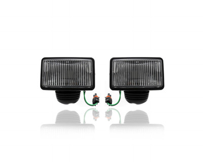 Fog Light - Compatible/Replacement for '87-96 Jeep Cherokee/Wagoneer, 86-92 Comanche - Pair, Left Driver + Right Passenger Set - 55054739 Fog Light - Compatible/Replacement for '87-96 Jeep Cherokee/Wagoneer, 86-92 Comanche - Pair, Left Driver + Right Passenger Set - 55054739