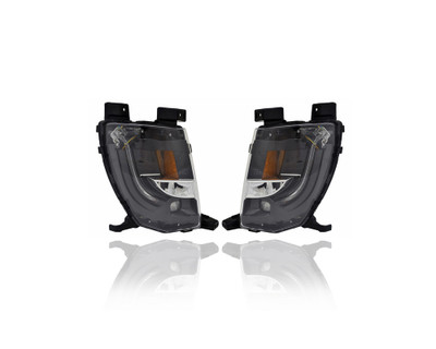 Fog Light - Compatible/Replacement for '12-20 Tesla Model S - LED - Pair, Left Driver + Right Passenger Set - 600591400I, 600591300I Fog Light - Compatible/Replacement for '12-20 Tesla Model S - LED - Pair, Left Driver + Right Passenger Set - 600591400I, 600591300I