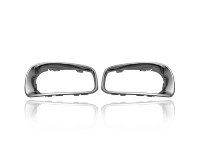 Fog Light Cover - Compatible/Replacement for '17-20 Mini Countryman Base/S Without John Cooper Work, 18-20 Countryman S E With Offroad - Chrome - Pair, Set - 51117405384, 51117405383 Fog Light Cover - Compatible/Replacement for '17-20 Mini Countryman Base/S Without John Cooper Work, 18-20 Countryman S E With Offroad - Chrome - Pair, Set - 51117405384, 51117405383