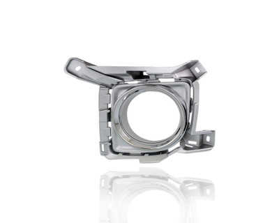 Fog Light Cover - Compatible/Replacement for '13-15 Toyota Land Cruiser - Bezel Cover With Fog Lamp Hole, Chrome Silver - Left Hand - Driver - 5204060901 Fog Light Cover - Compatible/Replacement for '13-15 Toyota Land Cruiser - Bezel Cover With Fog Lamp Hole, Chrome Silver - Left Hand - Driver - 5204060901