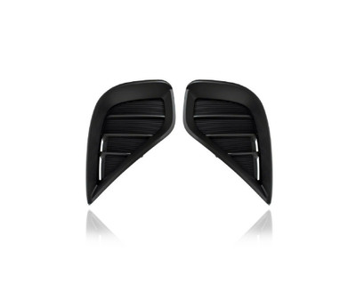 Fog Light Cover - Compatible/Replacement for '20-22 Toyota Highlander Base/L - Without Fog Lamp Hole - Pair, Left Driver + Right Passenger Set - 520300E140, 520400E140 Fog Light Cover - Compatible/Replacement for '20-22 Toyota Highlander Base/L - Without Fog Lamp Hole - Pair, Left Driver + Right Passenger Set - 520300E140, 520400E140