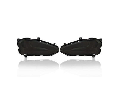 Fog Light Cover - Compatible/Replacement for '19-21 Ford Edge SE/SEL - Textured, Black - Pair, Left Driver + Right Passenger Set - KT4Z15A245AA, KT4Z15A245AB Fog Light Cover - Compatible/Replacement for '19-21 Ford Edge SE/SEL - Textured, Black - Pair, Left Driver + Right Passenger Set - KT4Z15A245AA, KT4Z15A245AB