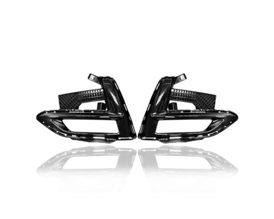 Fog Light Cover - Compatible/Replacement for '20-23 Nissan Sentra SR - With Fog Lamp Hole - Pair, Left Driver + Right Passenger Set - 622566LB0B, 622576LB0B Fog Light Cover - Compatible/Replacement for '20-23 Nissan Sentra SR - With Fog Lamp Hole - Pair, Left Driver + Right Passenger Set - 622566LB0B, 622576LB0B
