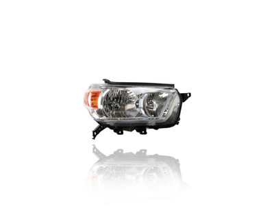 Headlight - Compatible/Replacement for '10-13 Toyota 4Runner SR5/Limited - Halogen, Chrome Interior Bezel - Right Hand - Passenger - 8113035520 Headlight - Compatible/Replacement for '10-13 Toyota 4Runner SR5/Limited - Halogen, Chrome Interior Bezel - Right Hand - Passenger - 8113035520