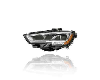 Headlight - Compatible/Replacement for '17-20 Audi A3/S3 Sedan/A3 Cabriolet, 16-18 A3 E-Tron - LED - Left Hand - Driver - 8V0941773E Headlight - Compatible/Replacement for '17-20 Audi A3/S3 Sedan/A3 Cabriolet, 16-18 A3 E-Tron - LED - Left Hand - Driver - 8V0941773E