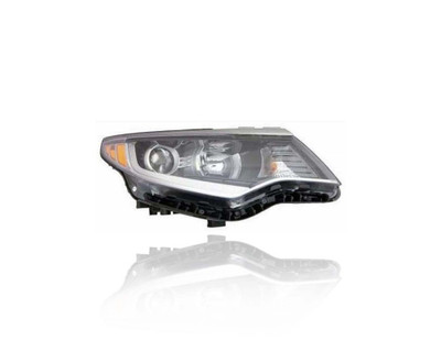 Headlight - Compatible/Replacement for '16-18 Kia Optima LX 1.6T/2.4/S (Exclude 17-18 SX/SXL Dual LED) - Halogen Without LED Daytime Running Light - Right Hand - Passenger - 92102D5000