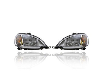 Headlight - Compatible/Replacement for '00-01 Mercedes-Benz M-Class - Xenon - Pair, Left Driver + Right Passenger Set - 1638202261, 1638202161 Headlight - Compatible/Replacement for '00-01 Mercedes-Benz M-Class - Xenon - Pair, Left Driver + Right Passenger Set - 1638202261, 1638202161